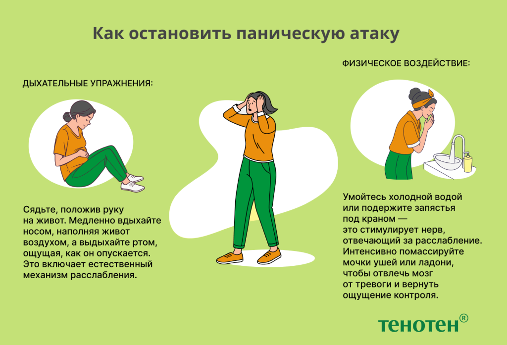 Паническая атака Как остановить паническую атаку